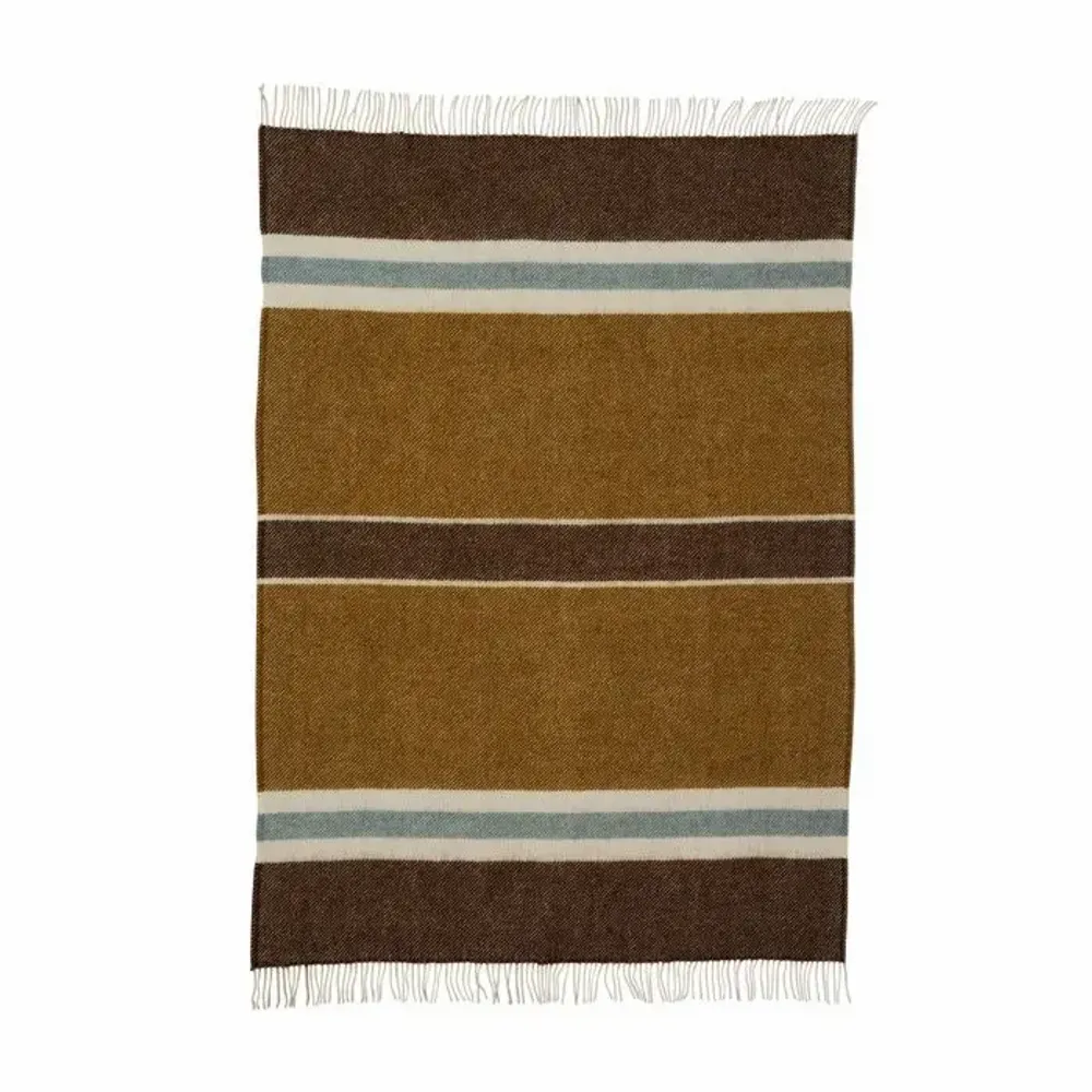 Throw blankets - Gotland Stripe wool throw - KLIPPAN YLLEFABRIK AB