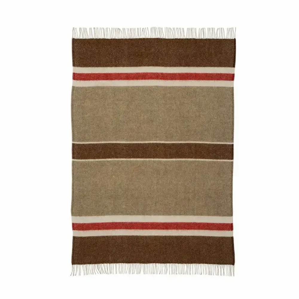 Throw blankets - Gotland Stripe wool throw - KLIPPAN YLLEFABRIK AB