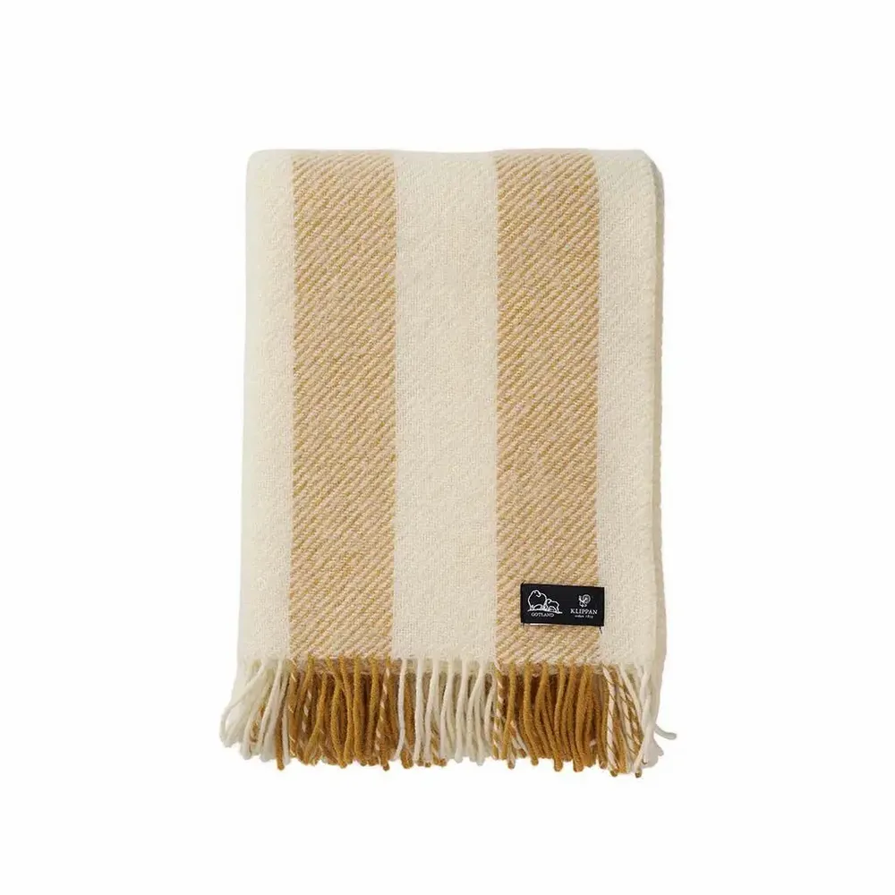 Throw blankets - Gotland Vertical stripe - KLIPPAN YLLEFABRIK AB