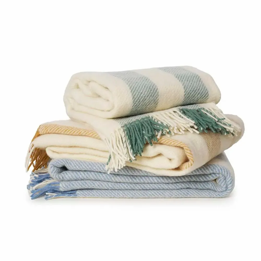 Throw blankets - Gotland Vertical stripe - KLIPPAN YLLEFABRIK AB