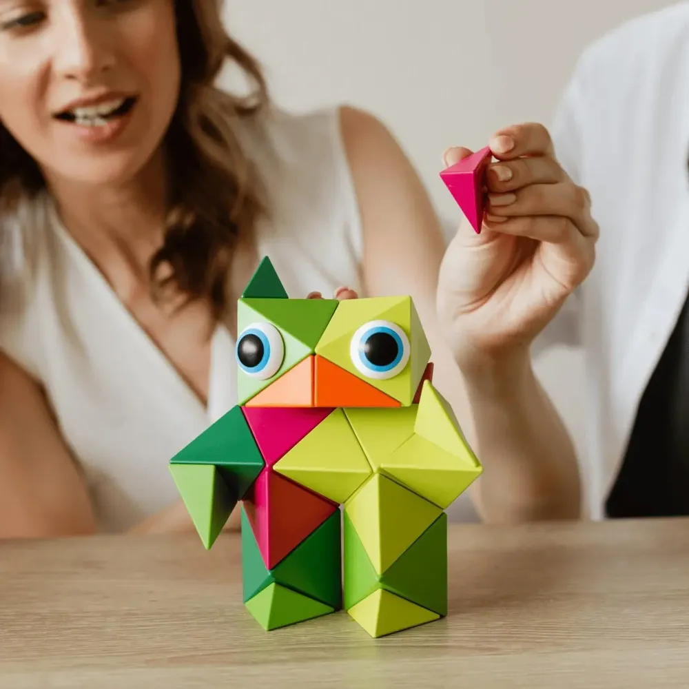 Toys - TRIDO magnetic set - "JUNGLE" - TRIDO