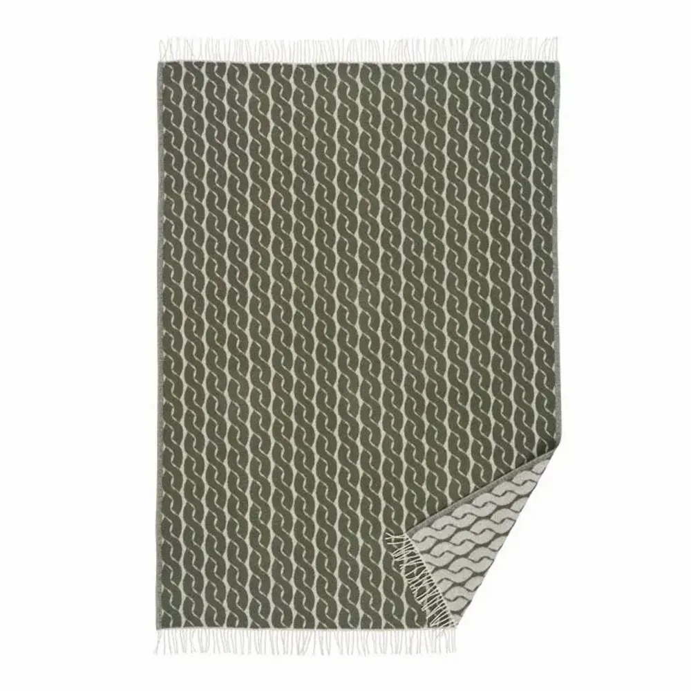 Plaids - Plaid en tricot et laine - KLIPPAN YLLEFABRIK AB