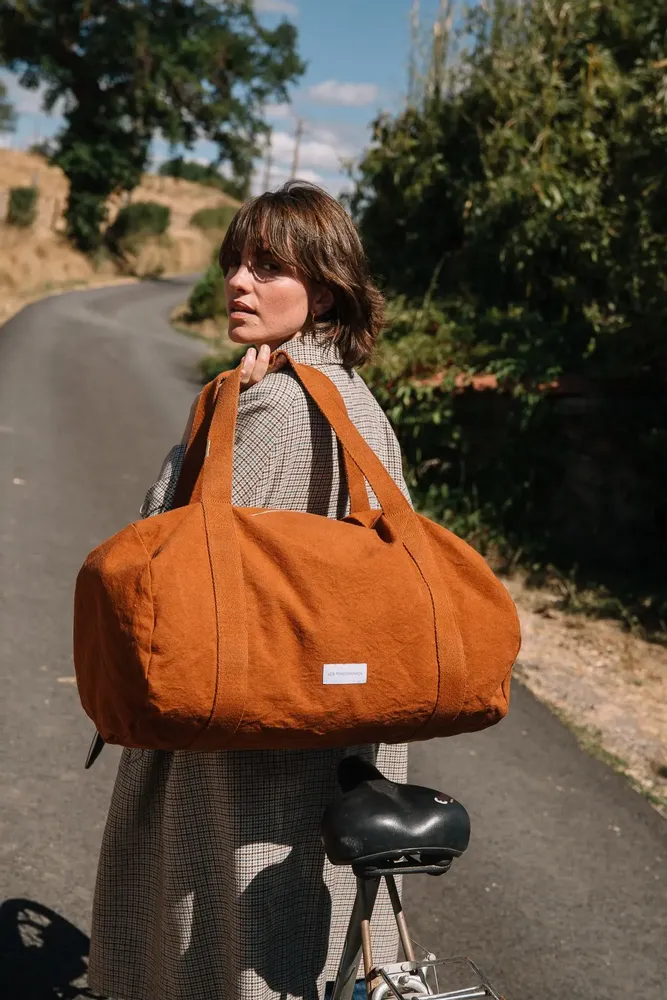 Bags and totes - Organic cotton bowling bag. - LES PENSIONNAIRES
