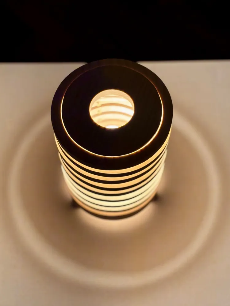 Table lamps - VOLTA - Solid Maple Wood - SHALL WE PLAY A GAME?