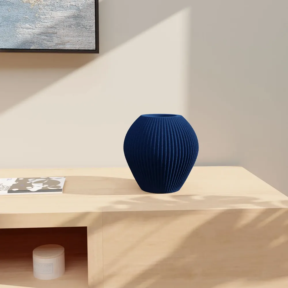 Vases - VASE TEXTURÉ - DONA 22 cm - MENDELEK STUDIO