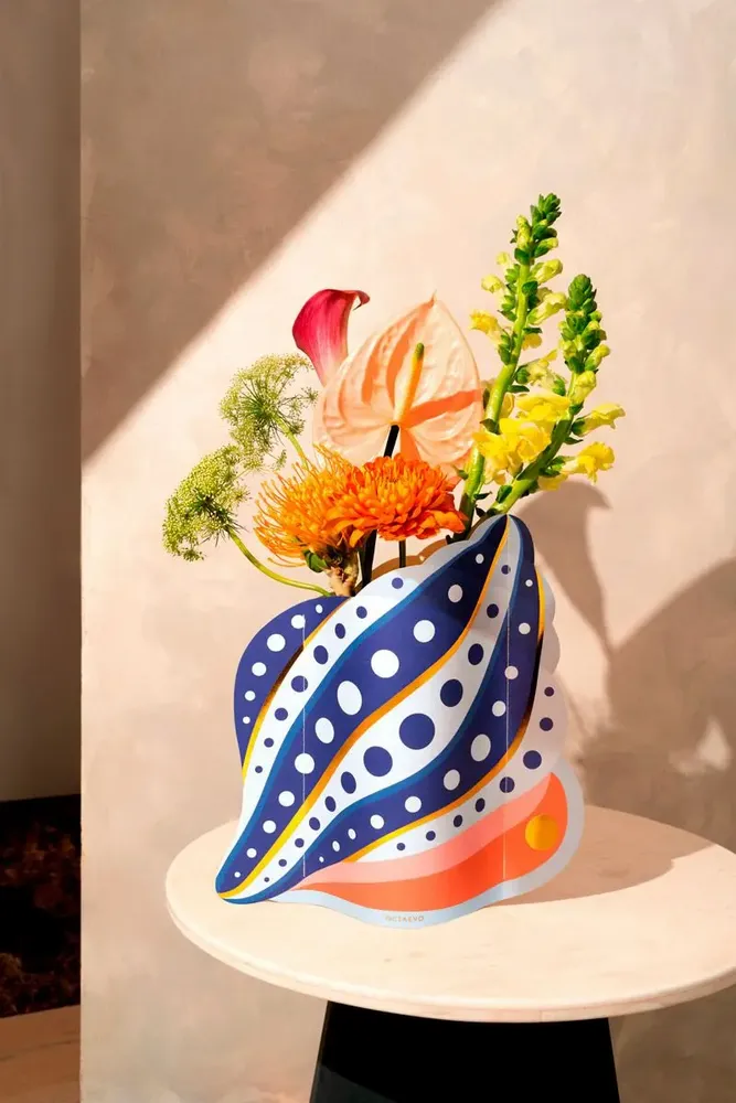 Décorations florales - Vases en papier - OCTAEVO