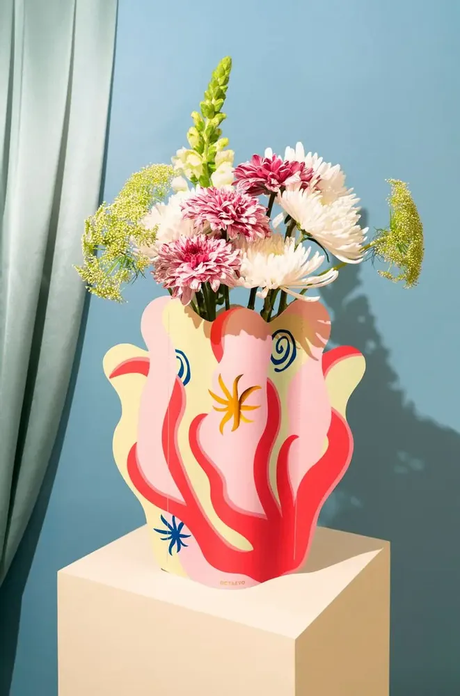 Décorations florales - Vases en papier - OCTAEVO