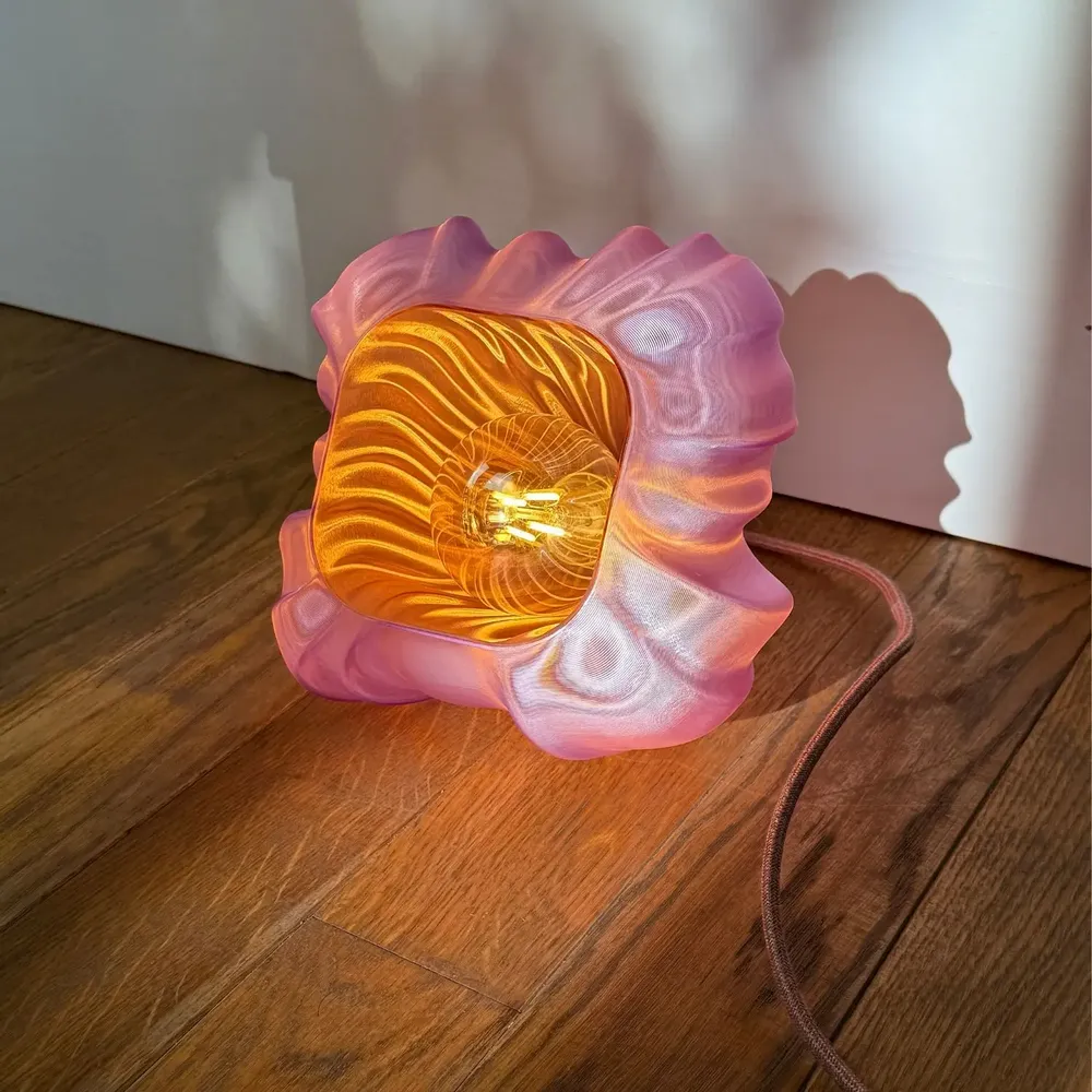 Lampes à poser - Luminaire Soufflé – Éclairage sculptural imprimé en 3D - AEREA STUDIO