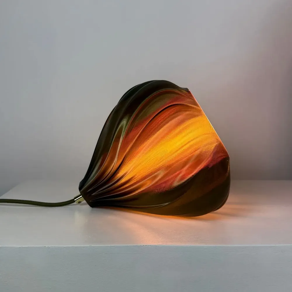Lampes à poser - Luminaire Soufflé – Éclairage sculptural imprimé en 3D - AEREA STUDIO