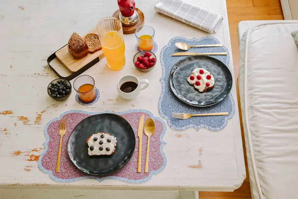 Sets de table - SERVIETTE AMÉRICAINE - EMILY EVANS - CRISP S.R.L.