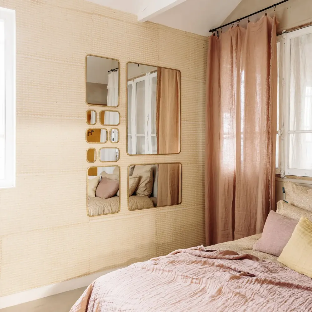 Mirrors - Miroir Narcisse Gold - LE MONDE SAUVAGE BEATRICE LAVAL