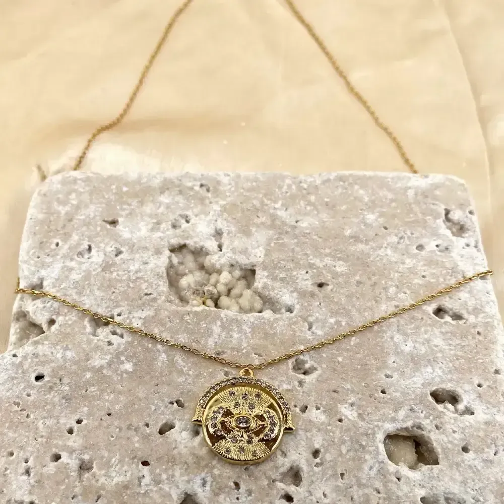 Bijoux - Collier Moonlight - Plaqué or - FASCINATO