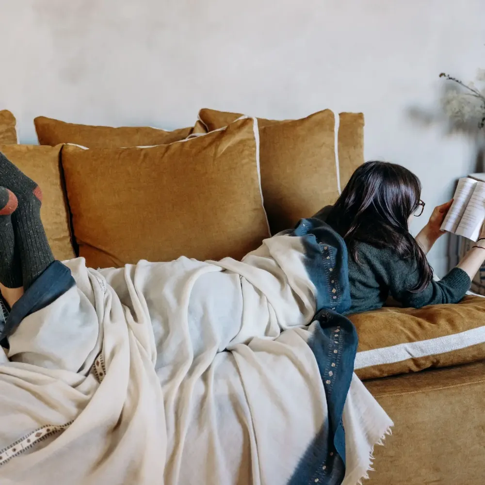 Throw blankets - Sogno bedspread - LE MONDE SAUVAGE BEATRICE LAVAL