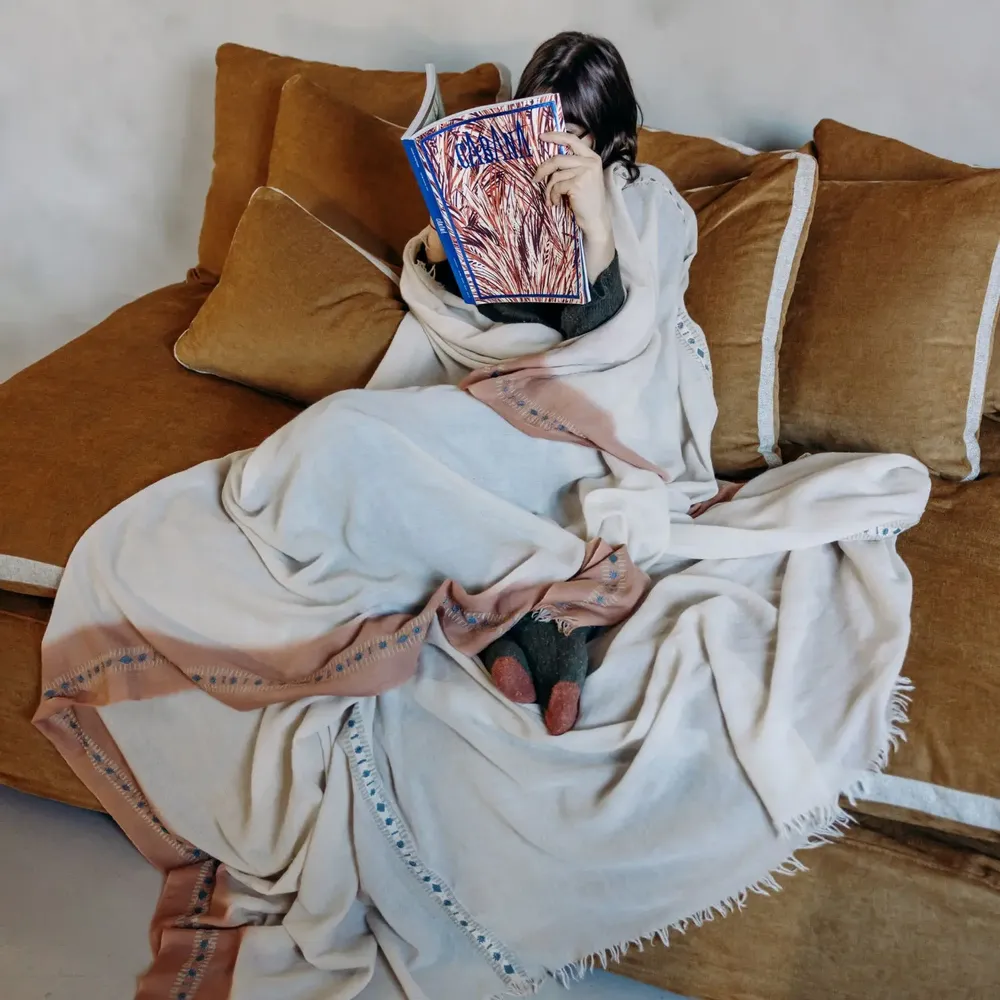 Throw blankets - Sogno bedspread - LE MONDE SAUVAGE BEATRICE LAVAL