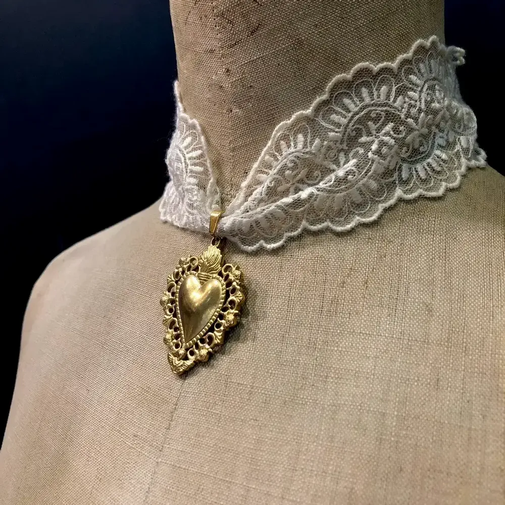 Jewelry - Necklace Romeo - Choker Lace - FASCINATO