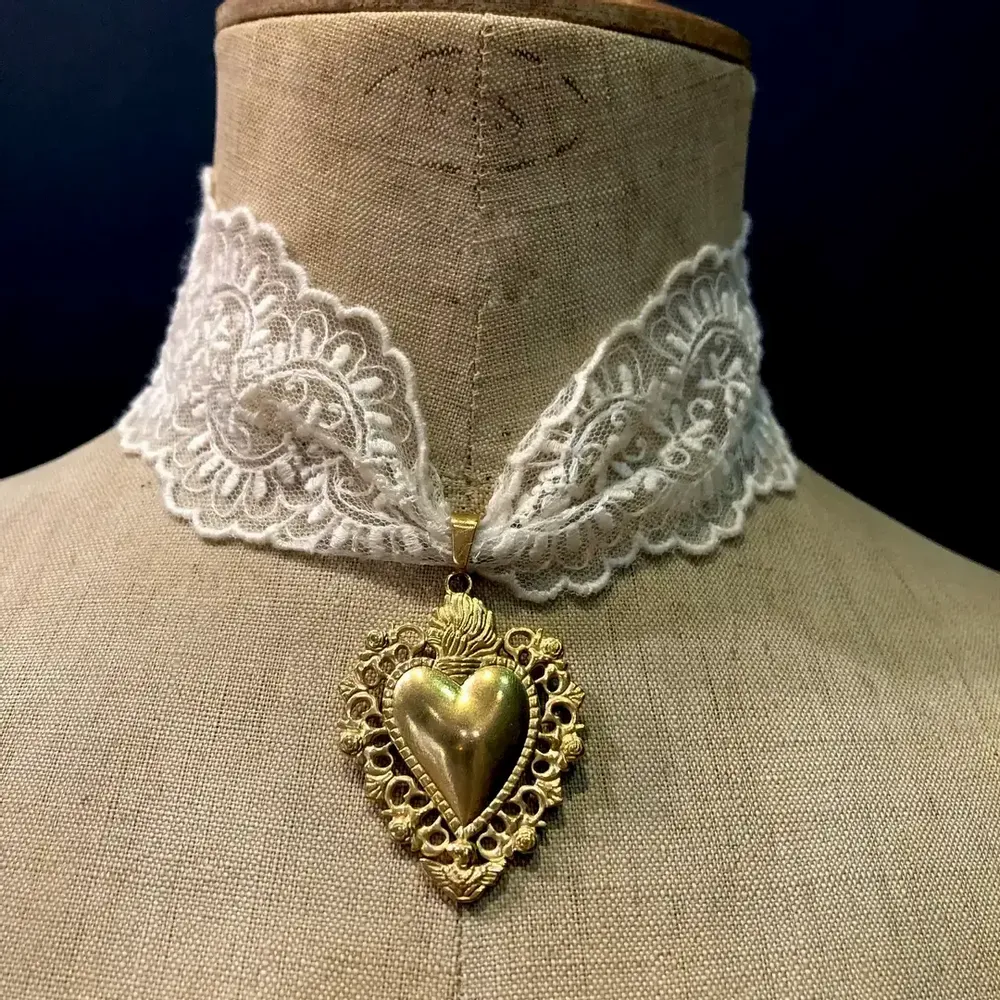 Jewelry - Necklace Romeo - Choker Lace - FASCINATO