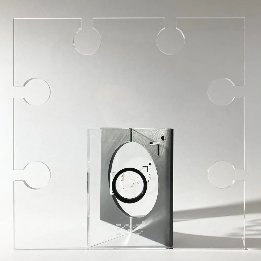 Stemware - Festa Grande! - Square perspex wine glass tray - EGOUNDESIGN