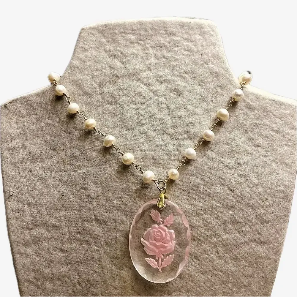 Jewelry - Necklace Rosalie - Pearls - FASCINATO