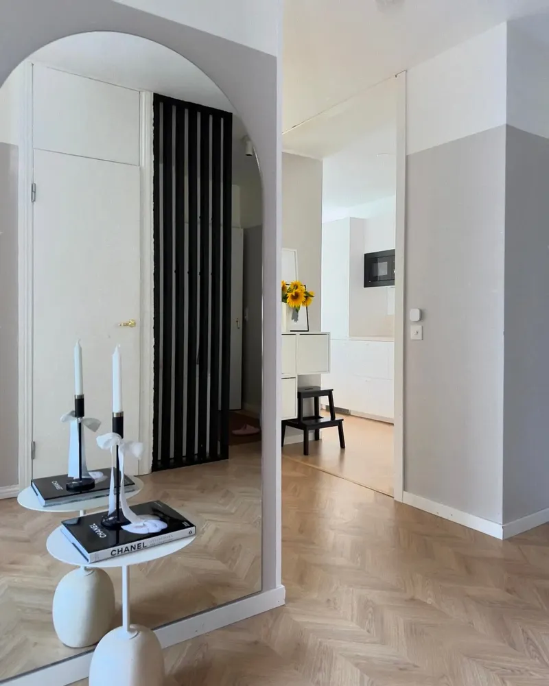 Mirrors - Arch - Large Modern Mirror (90x190cm) - SCANDINAVIAN GLASSFACTORY