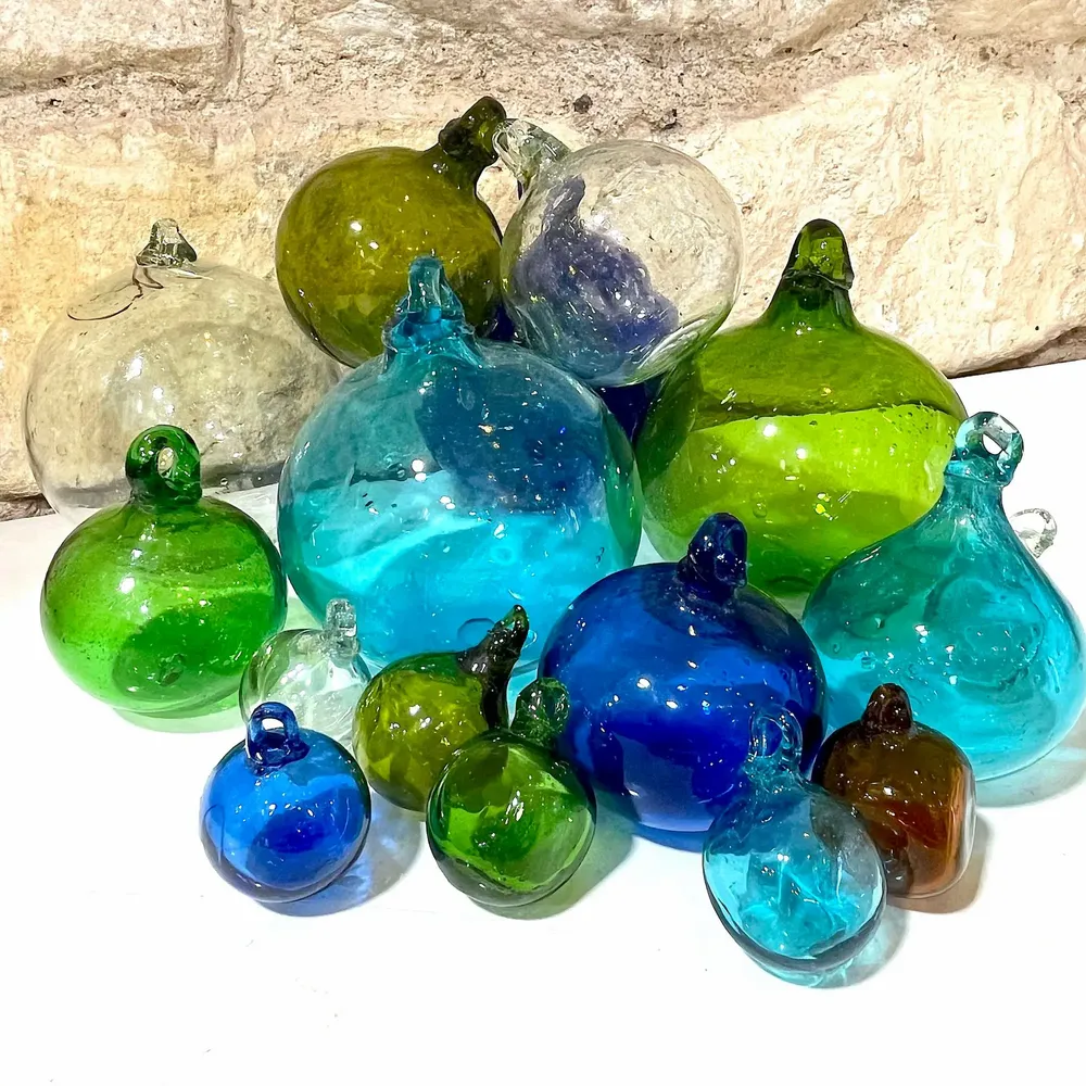 Outdoor decorative accessories - Boule de verre soufflé - LA MAISON DAR DAR