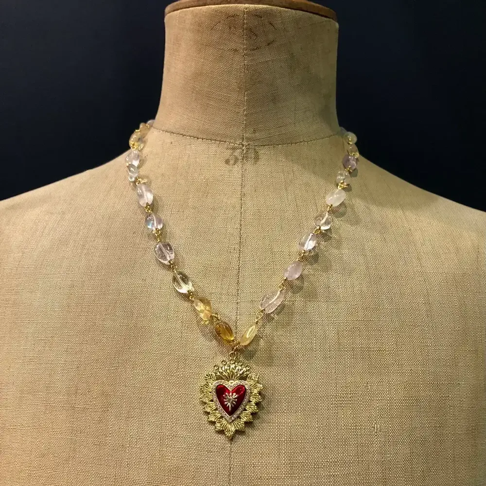 Jewelry - Necklace Tybalt - Fluotite - FASCINATO