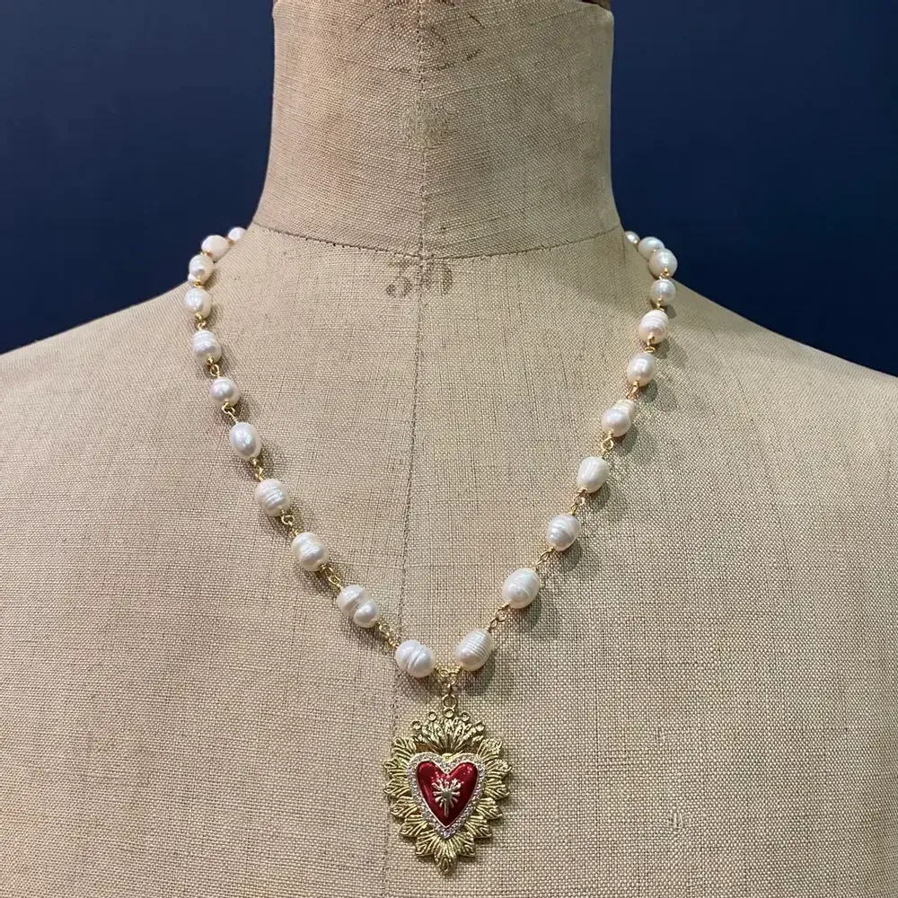 Jewelry - Necklace Tybalt - Pearls - FASCINATO