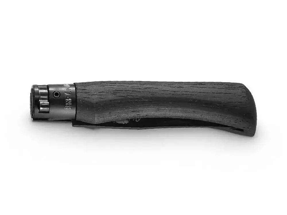 Knives - OLD BEAR Total Black knife | semi-serrated black blade - OLD BEAR