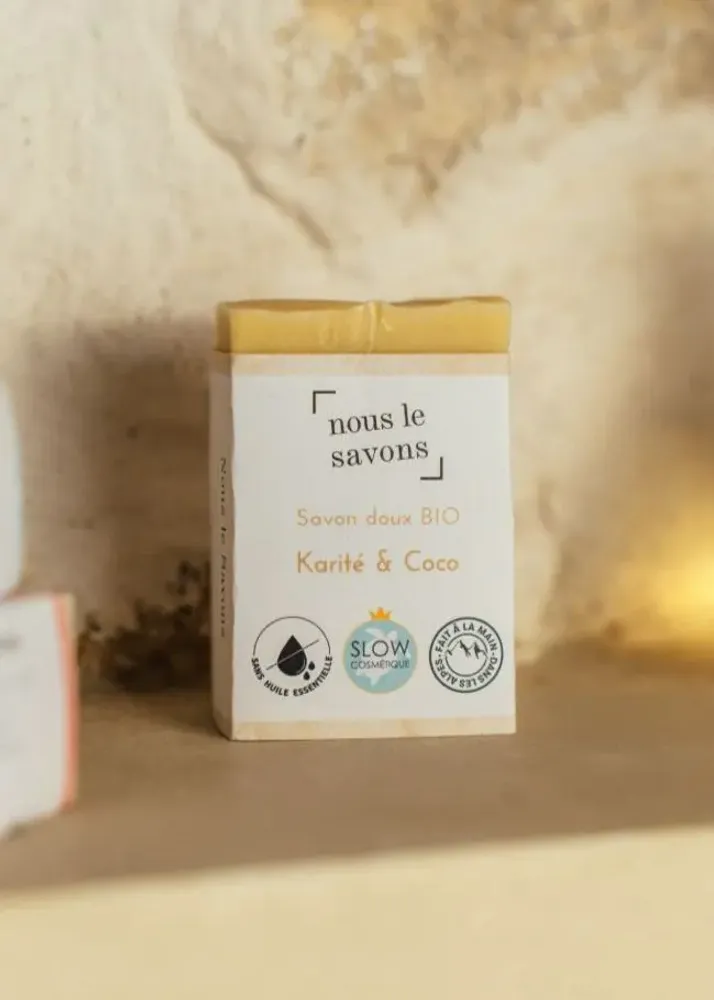 Savons - Savon bio Karité & Coco - NOUS LE SAVONS