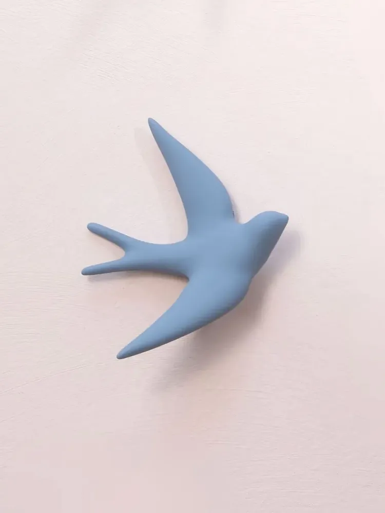 Outdoor decorative accessories - VOLAGE (Swallow) - Ephemerals - MONOCHROMIC CERAMIC