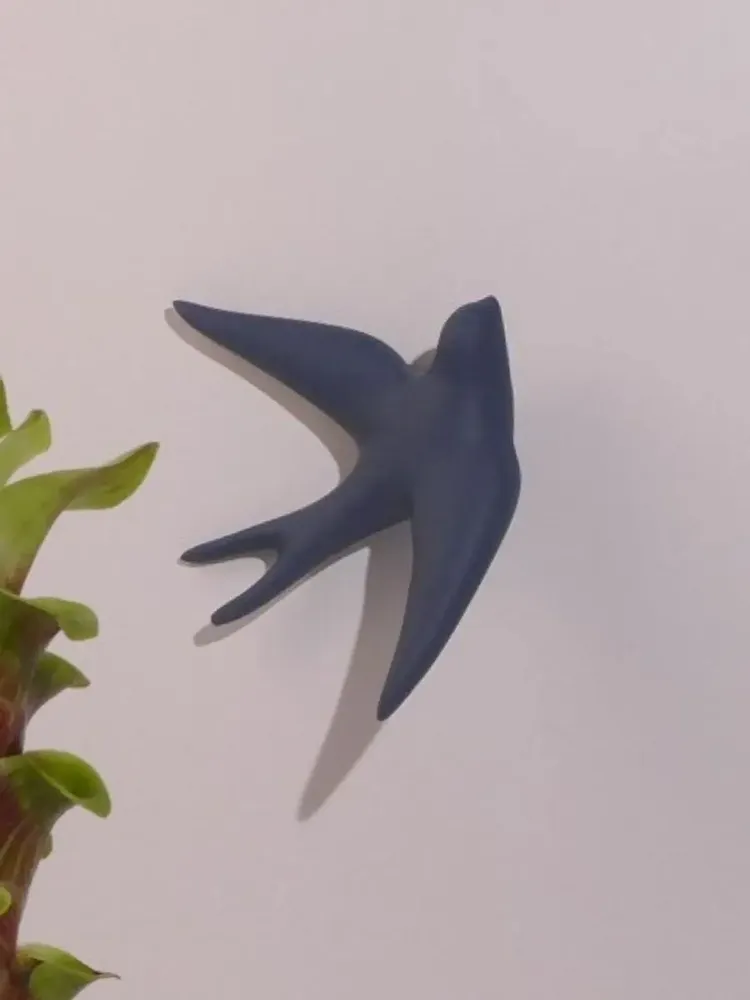 Outdoor decorative accessories - VOLAGE (Swallow) - Ephemerals - MONOCHROMIC CERAMIC