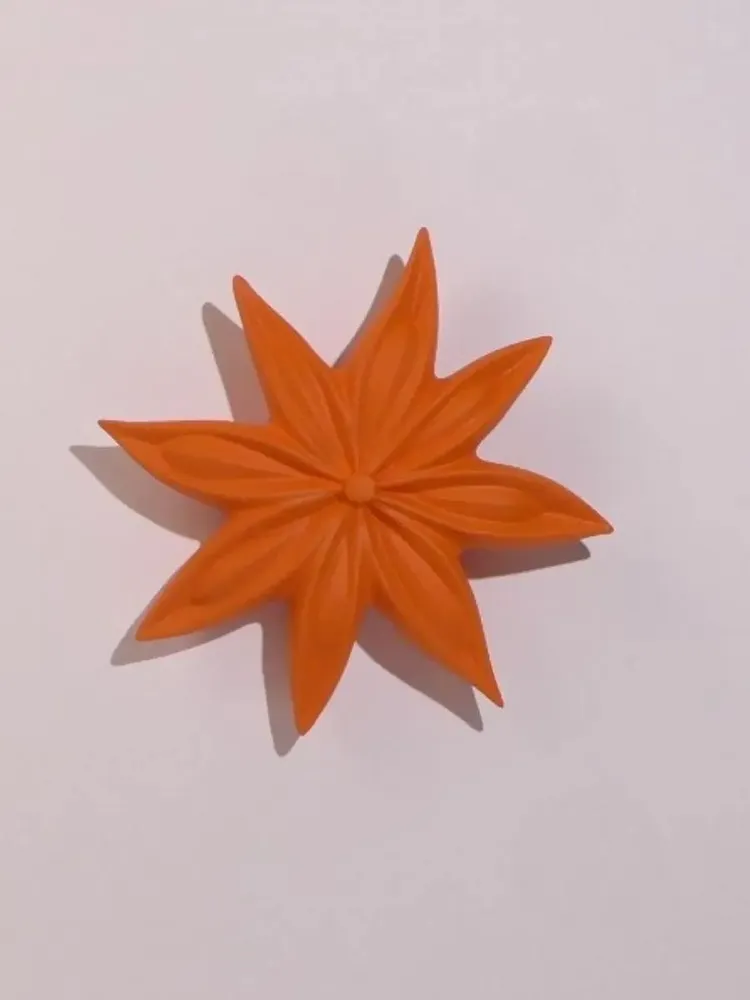 Accessoires de déco extérieure - JANIS (Fleur de badiane) - Ephémère - MONOCHROMIC CERAMIC