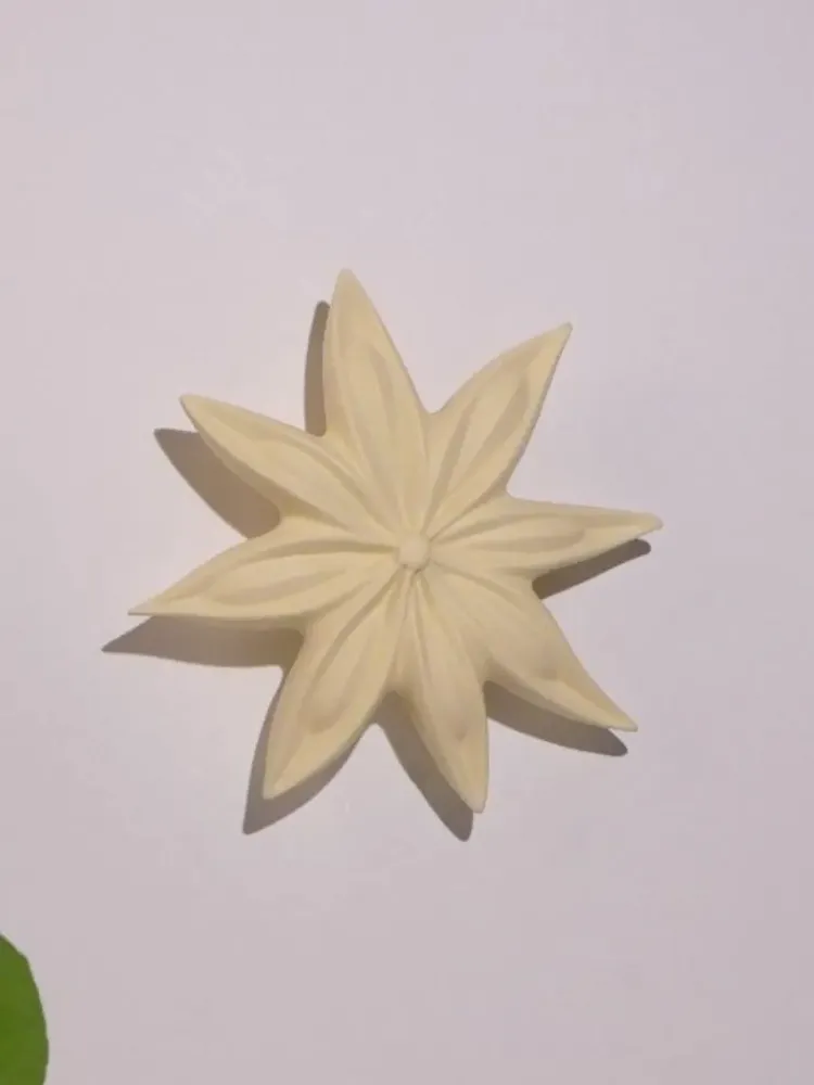 Accessoires de déco extérieure - JANIS (Fleur de badiane) - Ephémère - MONOCHROMIC CERAMIC