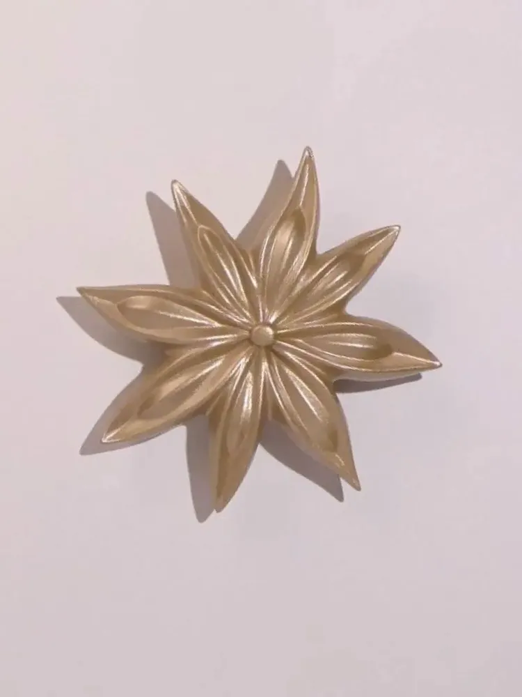 Accessoires de déco extérieure - JANIS (Fleur de badiane) - Ephémère - MONOCHROMIC CERAMIC