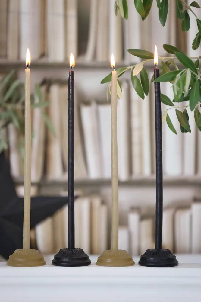Objets de décoration - Coffret de 2 bougeoirs "Fleuriste" - CIERGERIE DES PREMONTRES