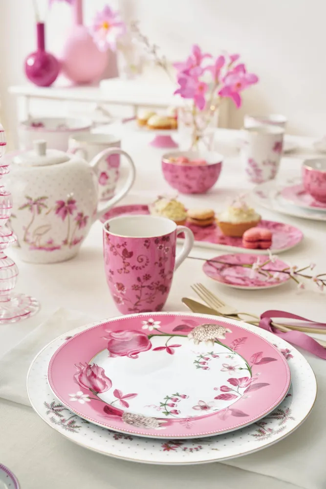 Assiettes au quotidien - Assiette Jolie Tulipe Rose - 23cm - PIP STUDIO