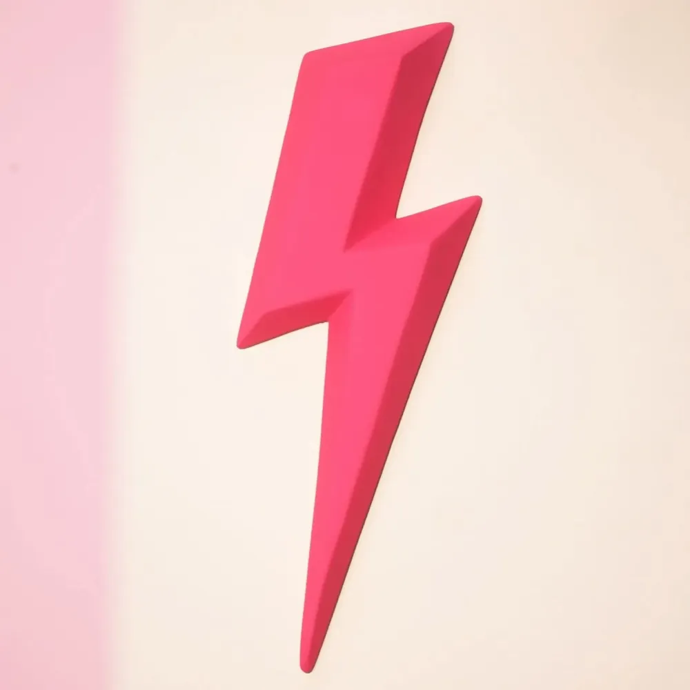 Decorative objects - Ziggy (Lightning) - MONOCHROMIC CERAMIC