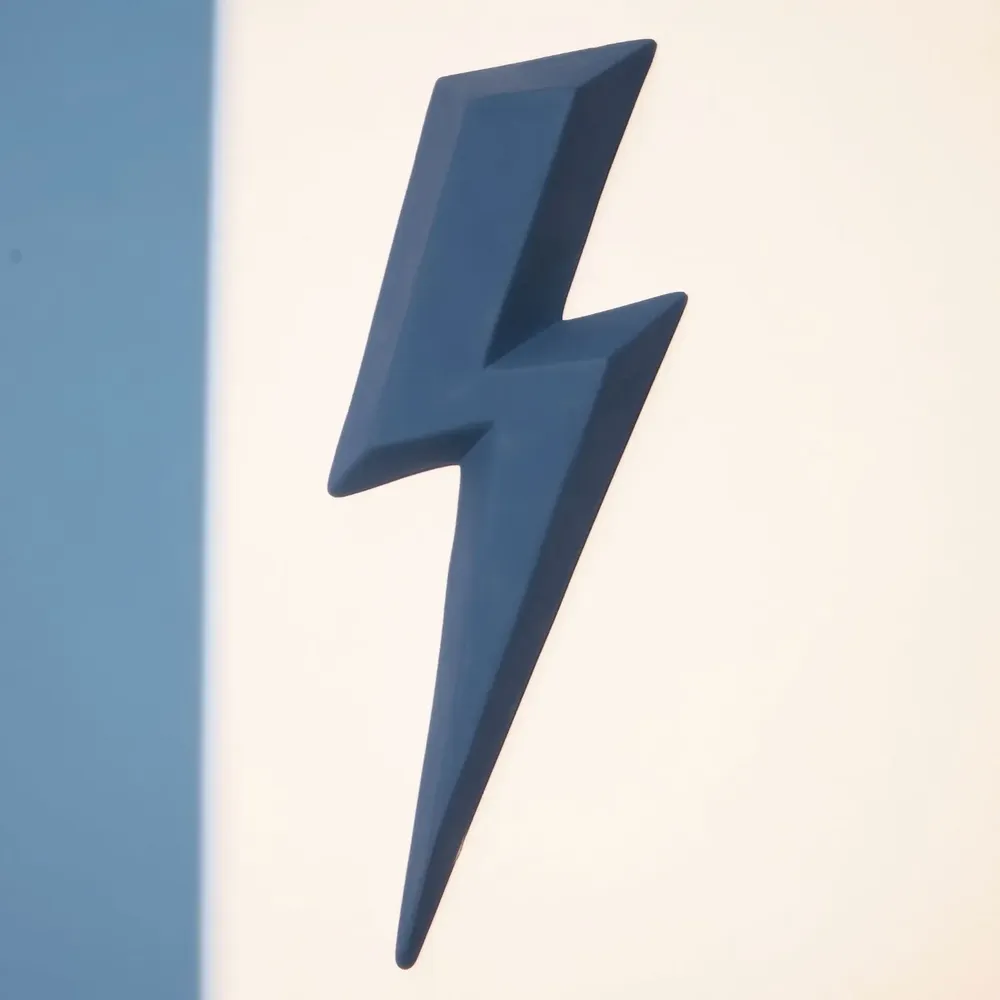 Decorative objects - Ziggy (Lightning) - MONOCHROMIC CERAMIC