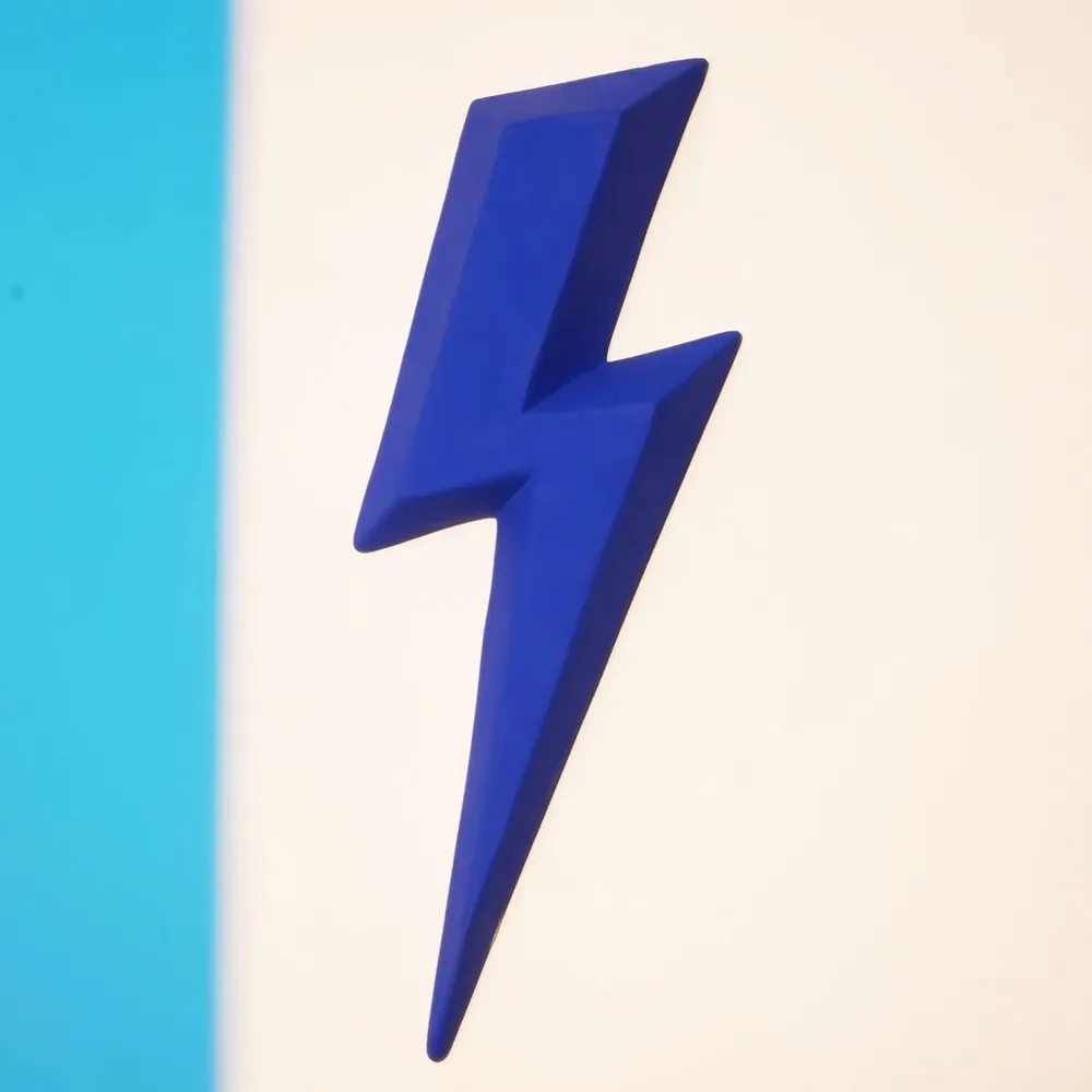 Decorative objects - Ziggy (Lightning) - MONOCHROMIC CERAMIC