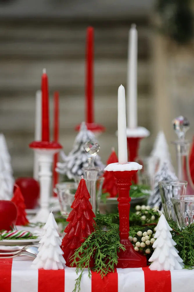 Objets de décoration - Bougie "Sapin" - CIERGERIE DES PREMONTRES