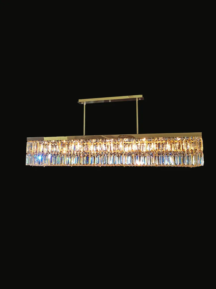 Suspensions - Lustre rectangulaire moderne 1309 - CRISTALUX LIGHTING DESIGN