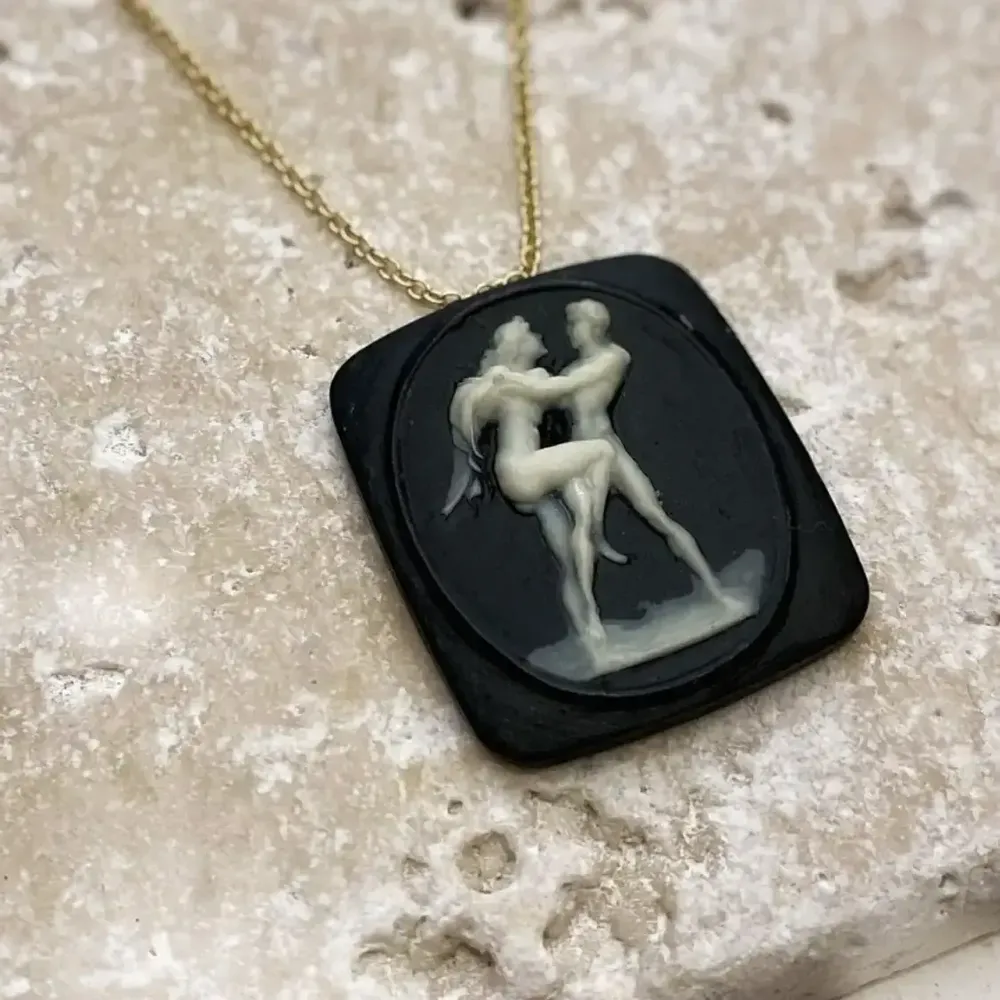 Bijoux - Collier camée - Engel - FASCINATO