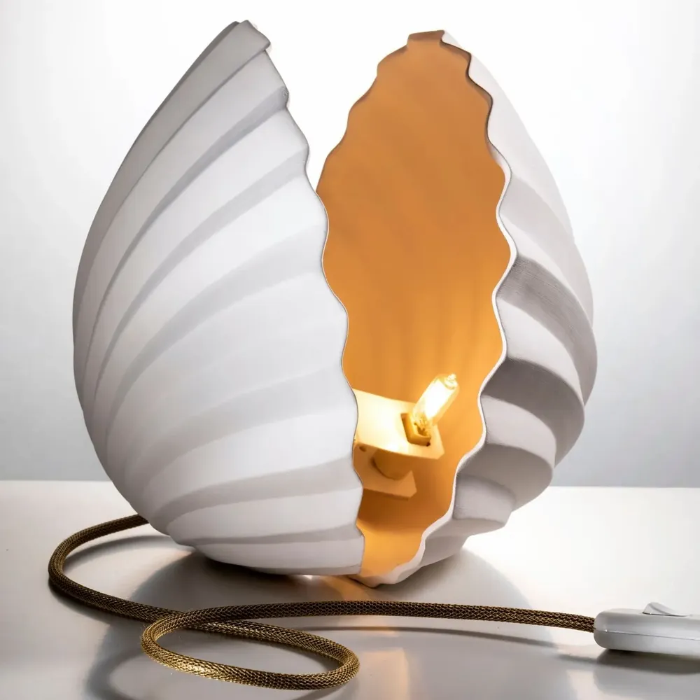 Lampes à poser - Majorque (coquillage) - Lampe à poser - MONOCHROMIC CERAMIC
