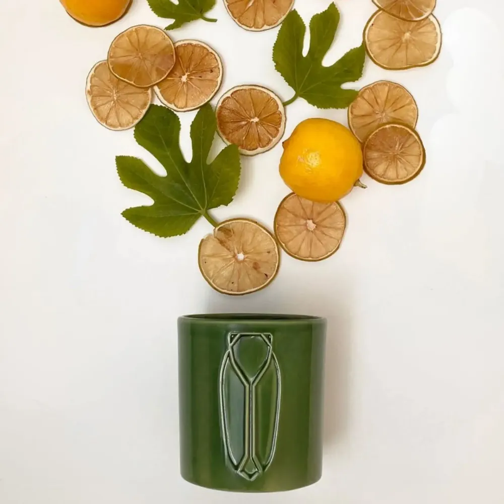 Céramique - BOUGIE D'INTERIEUR - MONOCHROMIC CERAMIC