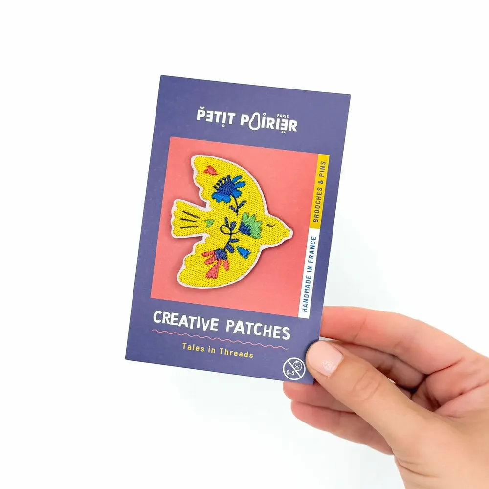 Cadeaux - Broche “L’envol” – Pour celles et ceux qui lâchent enfin prise - PETIT POIRIER