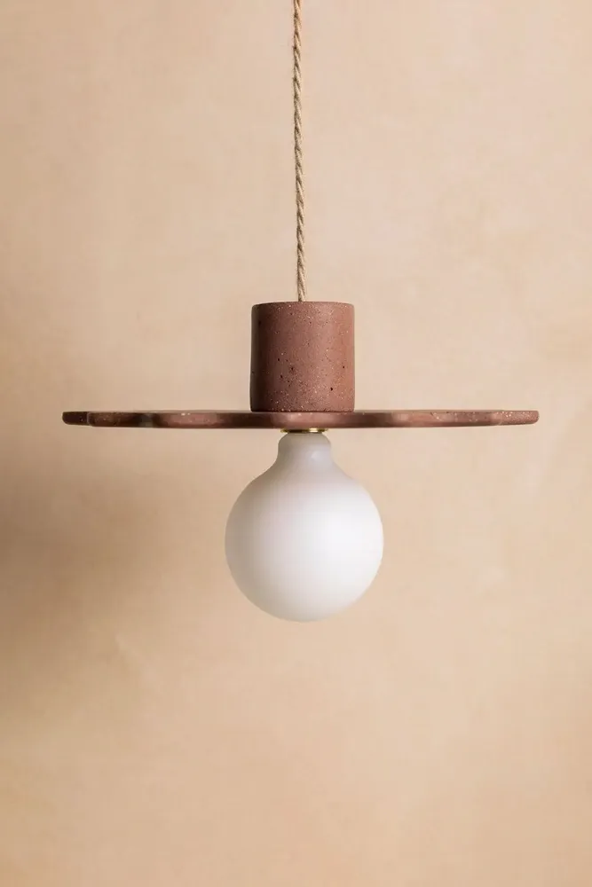 Decorative objects - Ella concrete suspension - HESMEE