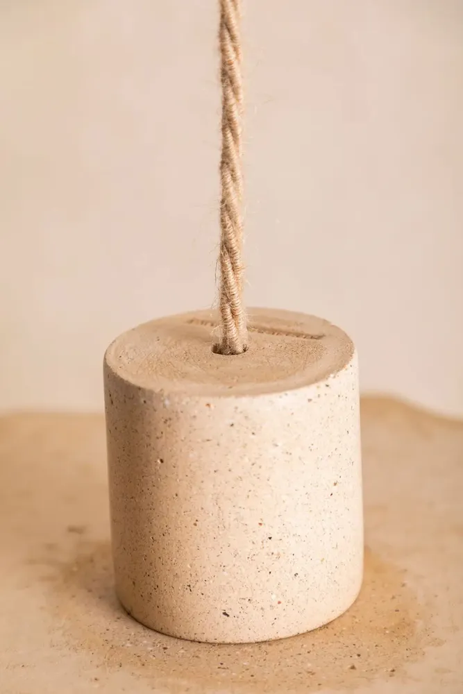Decorative objects - Ella concrete suspension - HESMEE