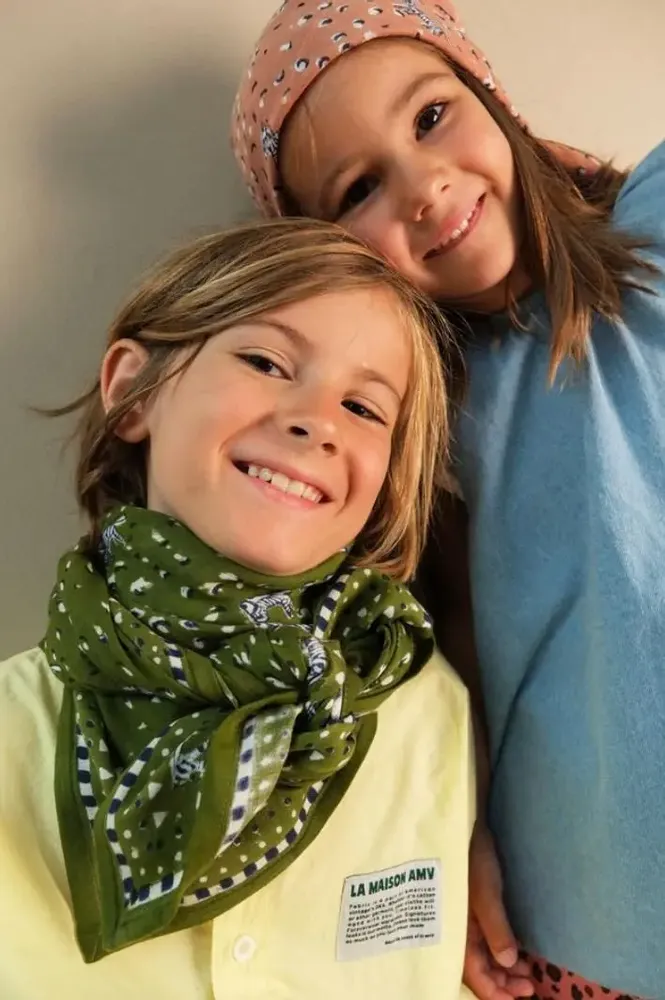Kids accessories - Foulard Zebra - MAISON AUGUSTIN