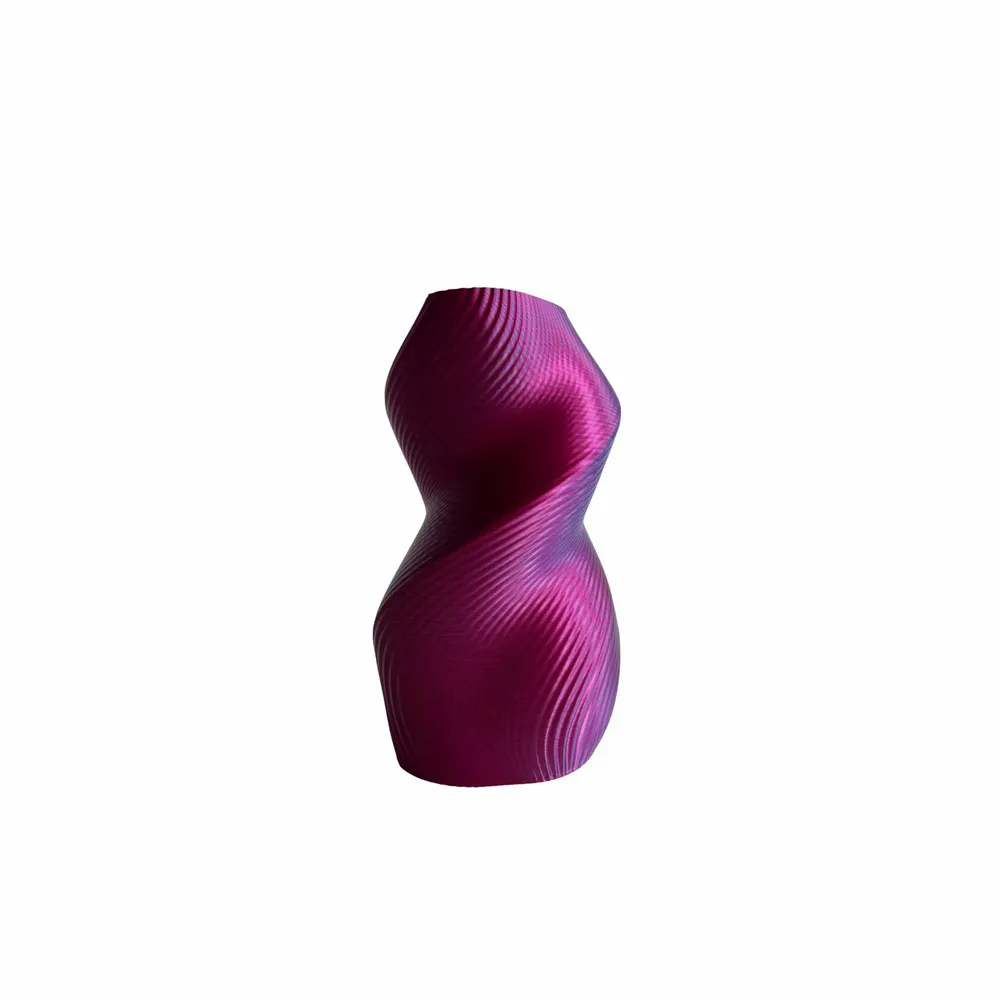 Aménagements pour bureau - Vase « Crème glacée chaude » | Multicolore | Rose/Bleu - AUURA