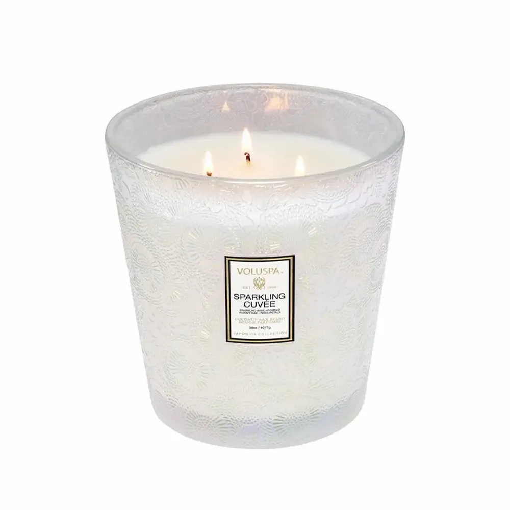 Bougies - Sparkling Cuvee 3W Hearth - VOLUSPA