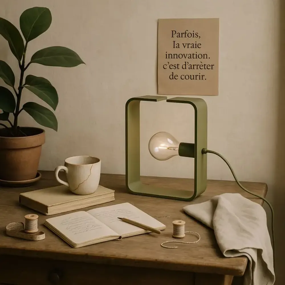 Design objects - Table lamp — Mini BO - BOETHIC - DECORATION ENGAGEE